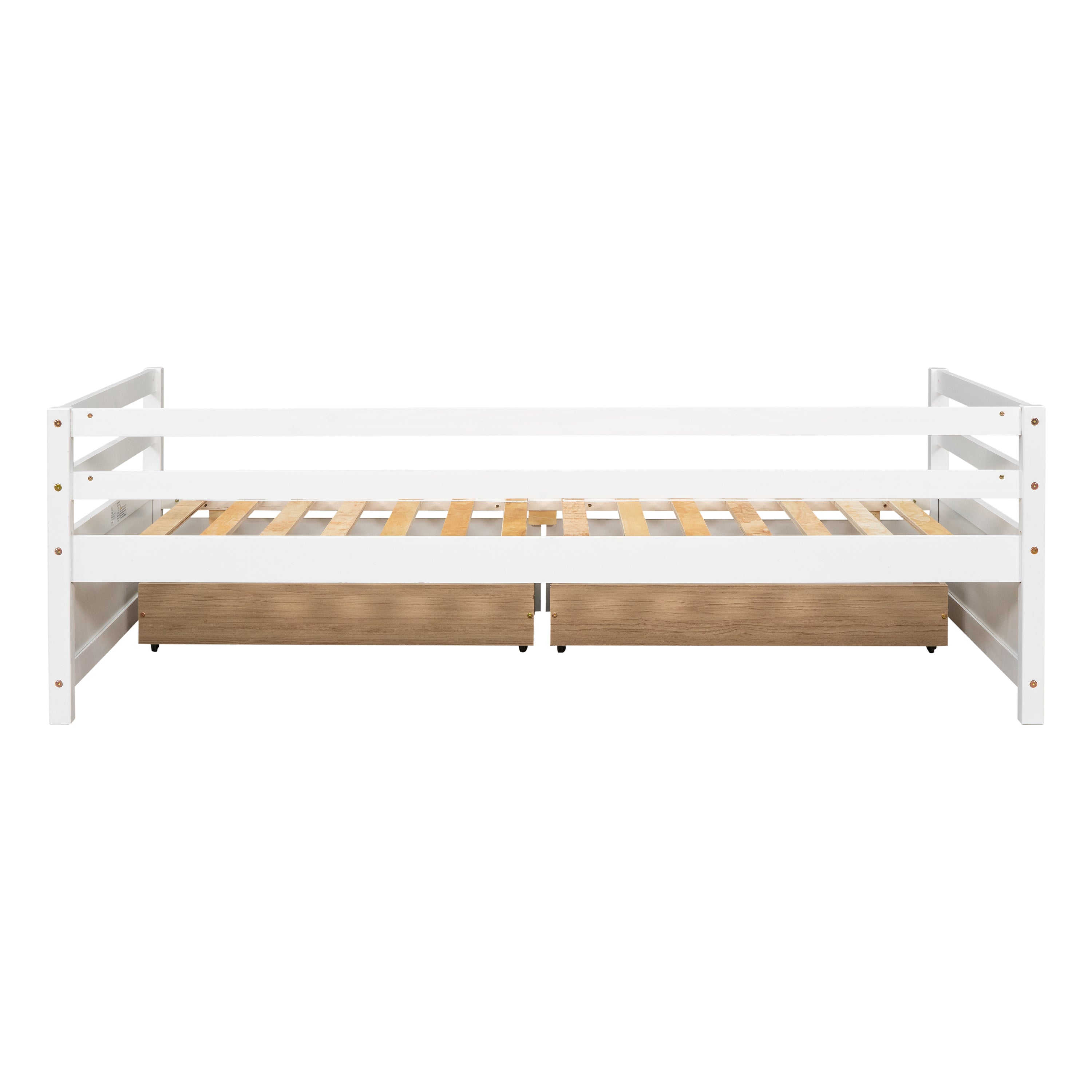 Daybed with two Storage Drawers ,White(New SKU:W504P148589)