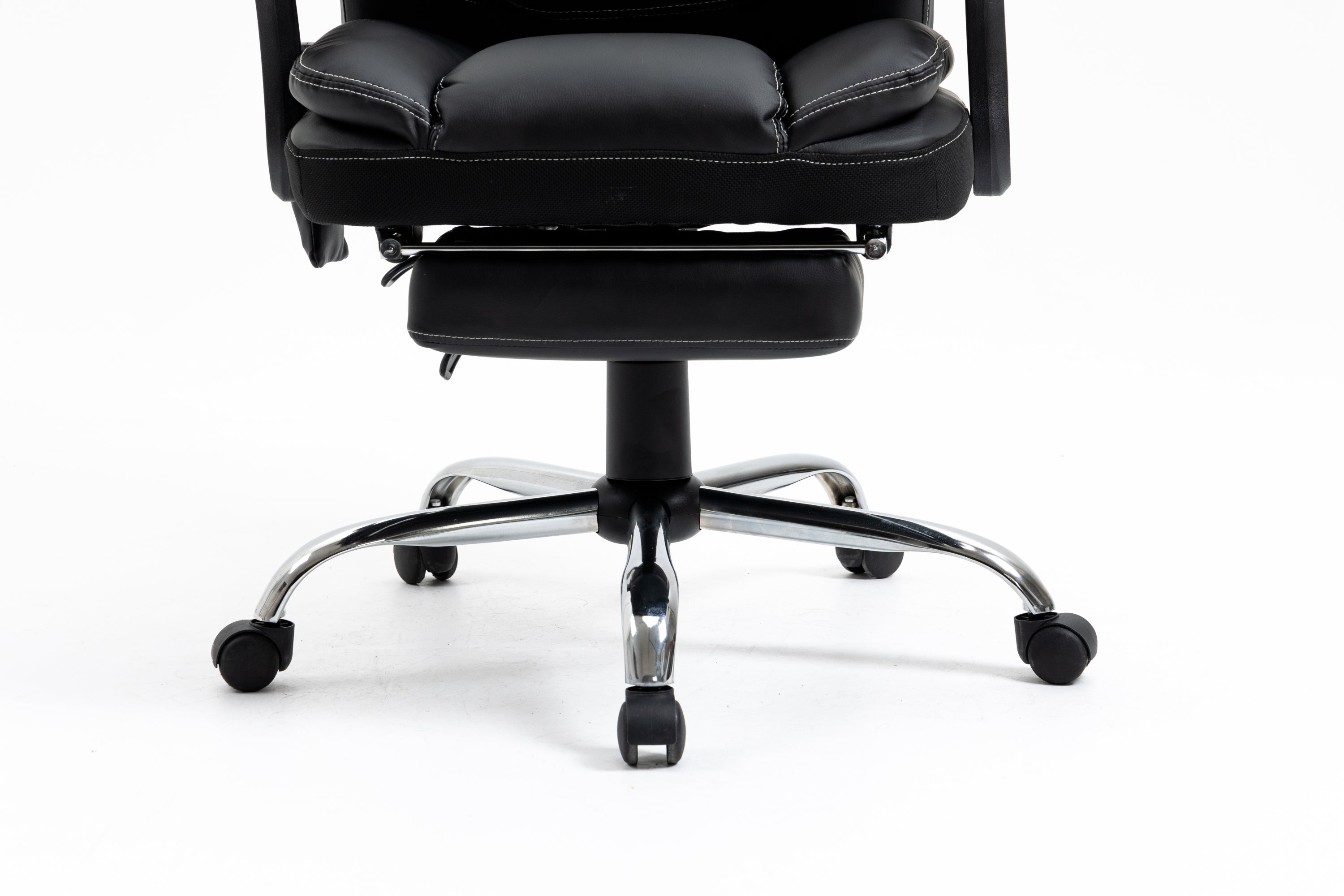 Massage Reclining Office Chair with Footrest, High Back Computer Chair Home Desk Ergonomic Executive Office Chair with Armrests, Adjustable Height.