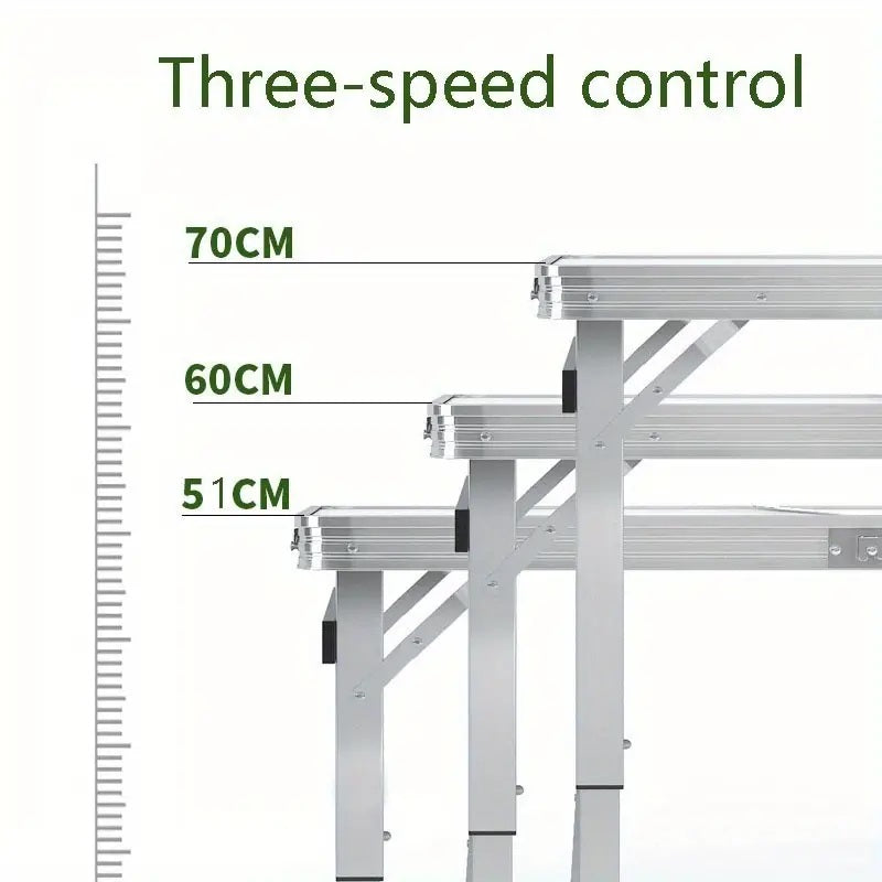 Outdoor portable folding table large