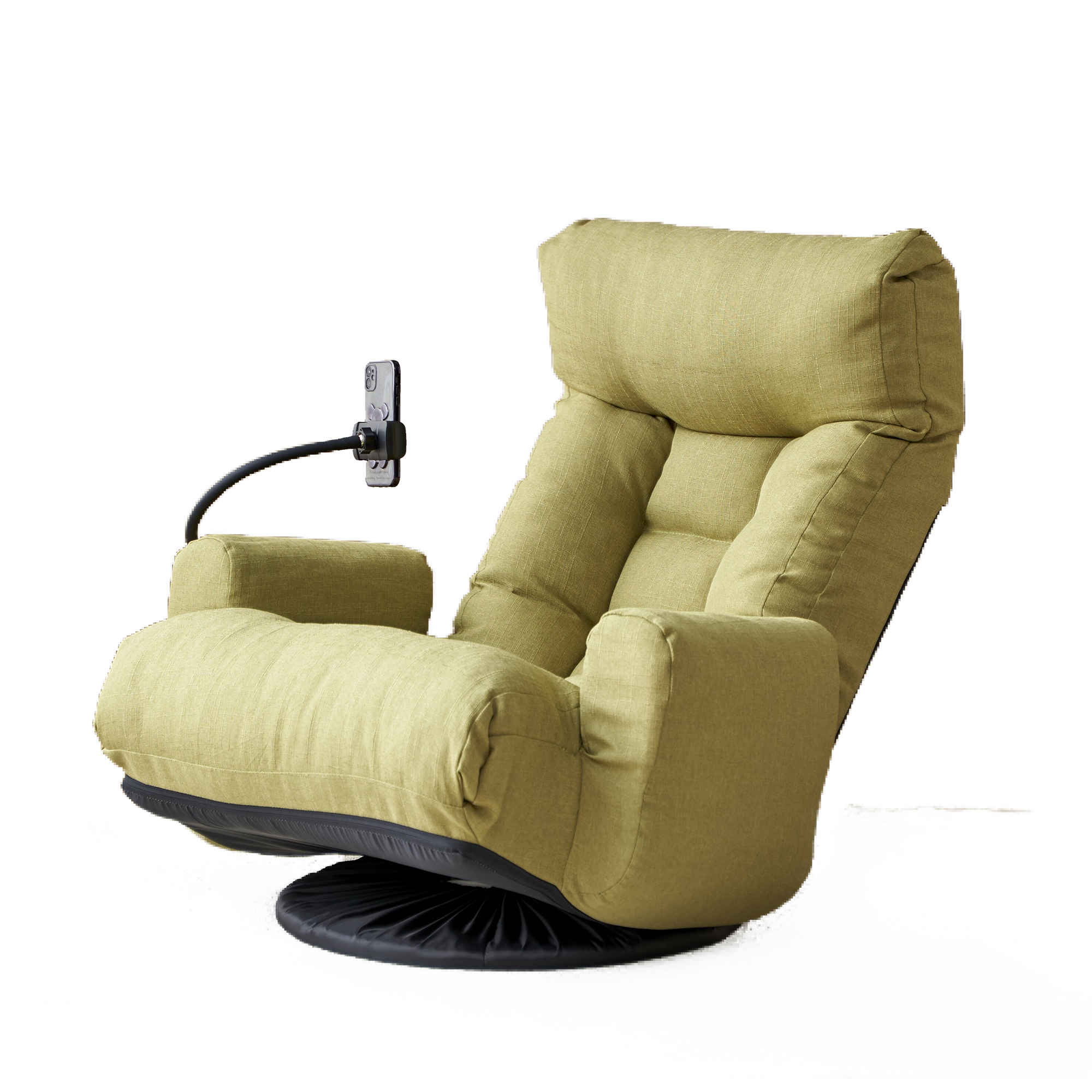 Adjustable head and waist, game chair, lounge chair in the living room, 360 degree rotatable sofa chair,Rotatable seat Leisure Chair deck chair