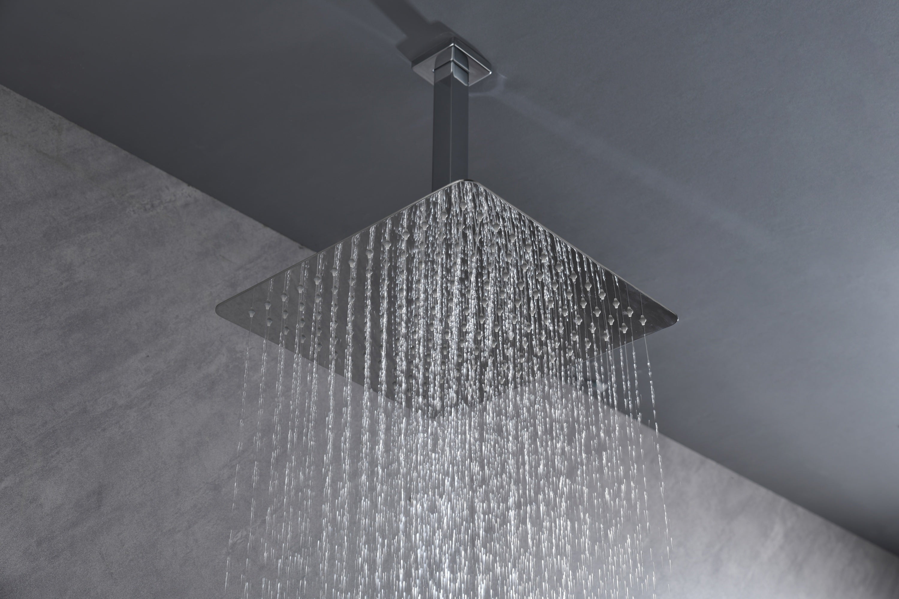 Rain Shower HeadLarge Rainfall Shower Head Made of 304 
Stainless Steel - Perfect Replacement
For Your Bathroom Showerhead