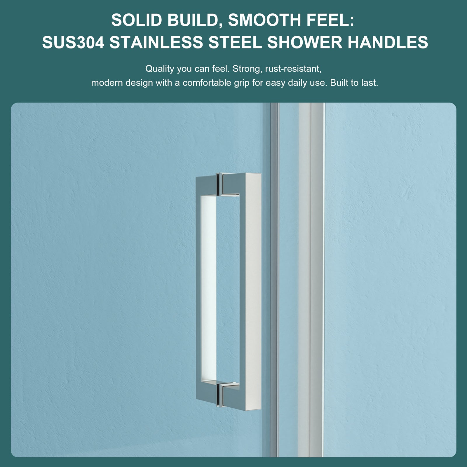 34-1/8 x 72 in Semi-Frameless Neo-Angle Shower Enclosure - 34-1/8 x 72 in / Brushed Silver view 6