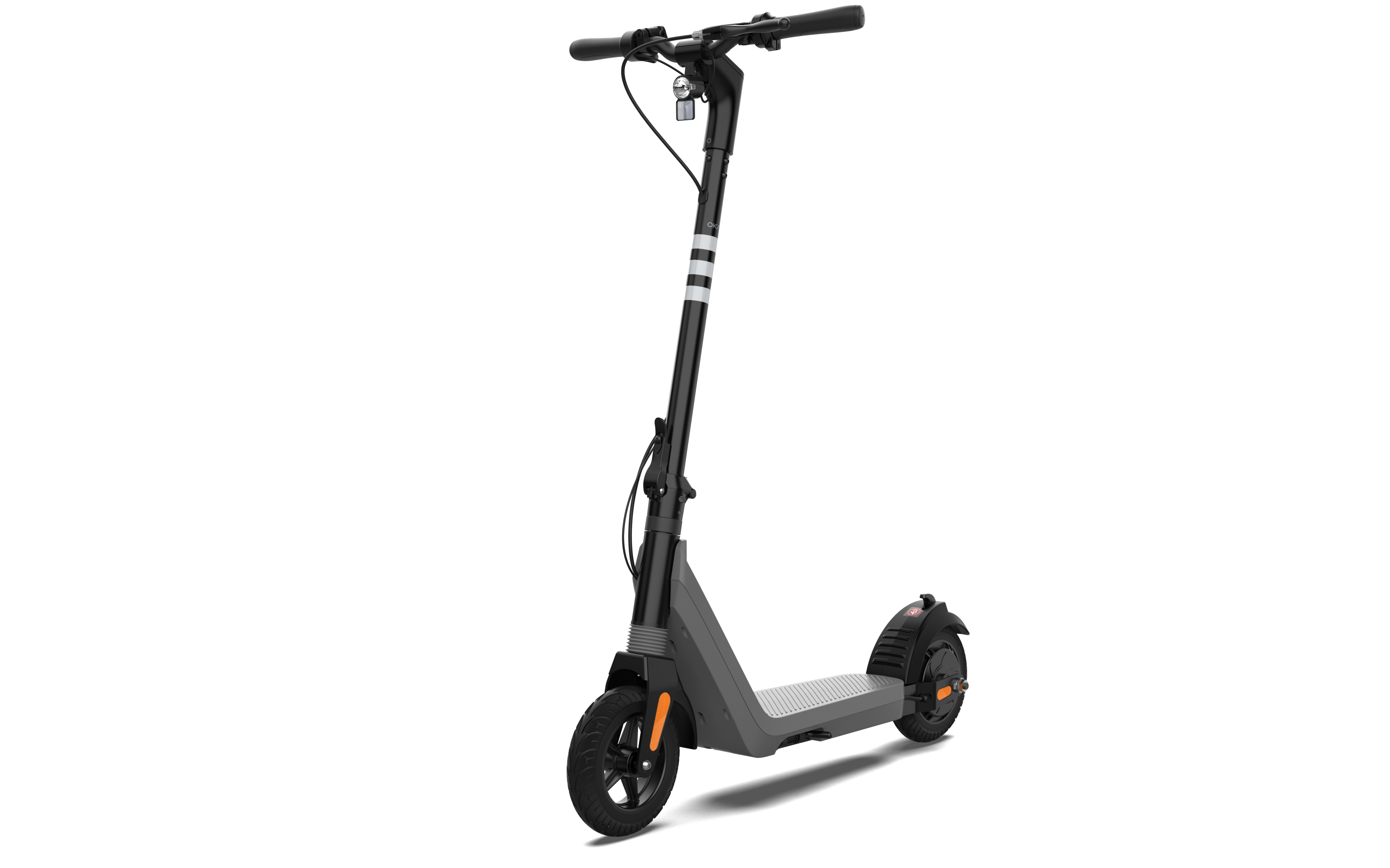 Lightweight & Foldable Electric Scooter W/10.8-Miles Max-Speed Range & 15Mph Max Speed - Gray