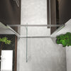 44-54 x 74 in Pivot Shower Door - 44-48 x 74 in / Brushed Nickel view 3