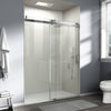 56-60 x 76 in Soft-Close Frameless Sliding Shower Door - 56-60 x 76 in / Brushed Nickel view 1