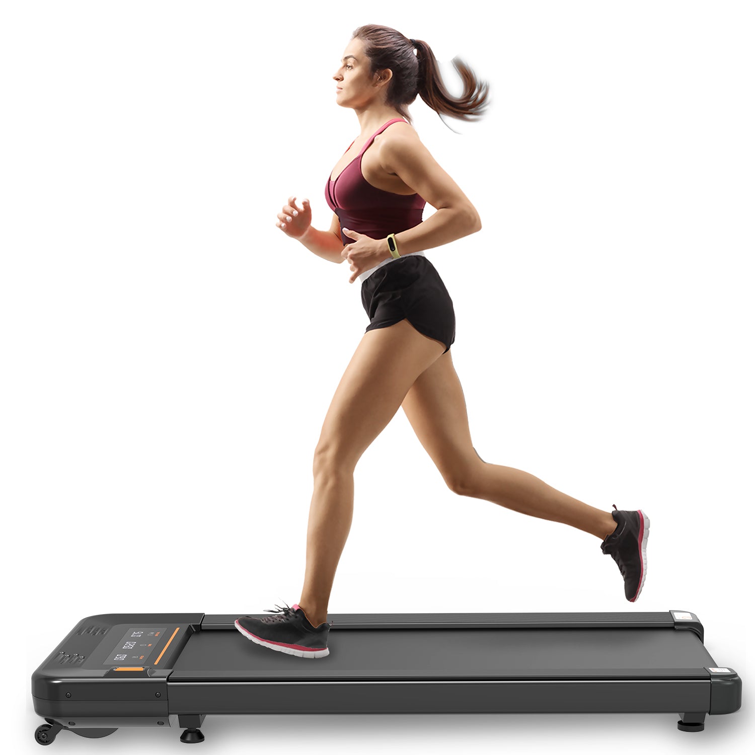 Under Desk Treadmill Walking Pad with Remote Controll,  Heavy Duty 2.5HP 300LBS