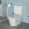 Ceramic One Piece Toilet,Single Flush with Soft Clsoing Seat