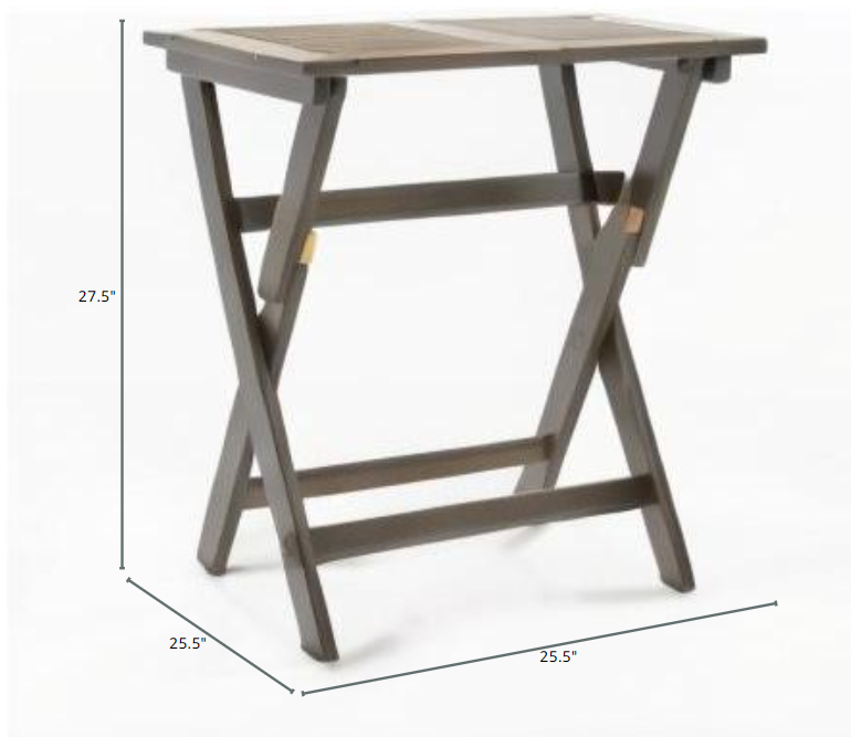 POSITANO 25 " FOLDABLE BISTRO TABLE