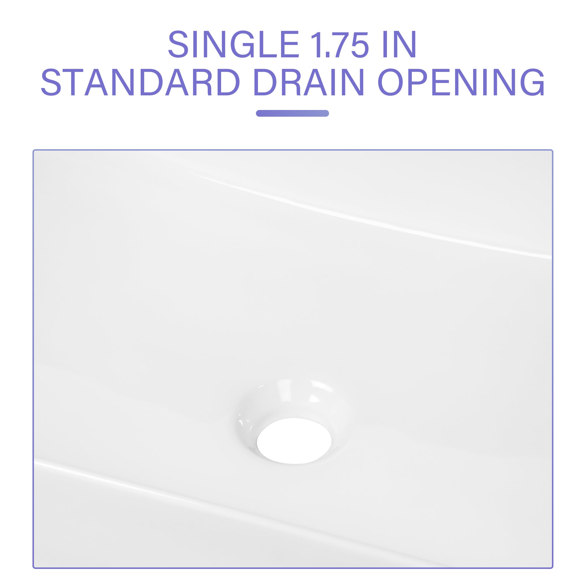 16x12 Inch Ceramic Square Vessel Bathroom Sink