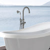 Freestanding Bathtub Faucet with Hand Shower