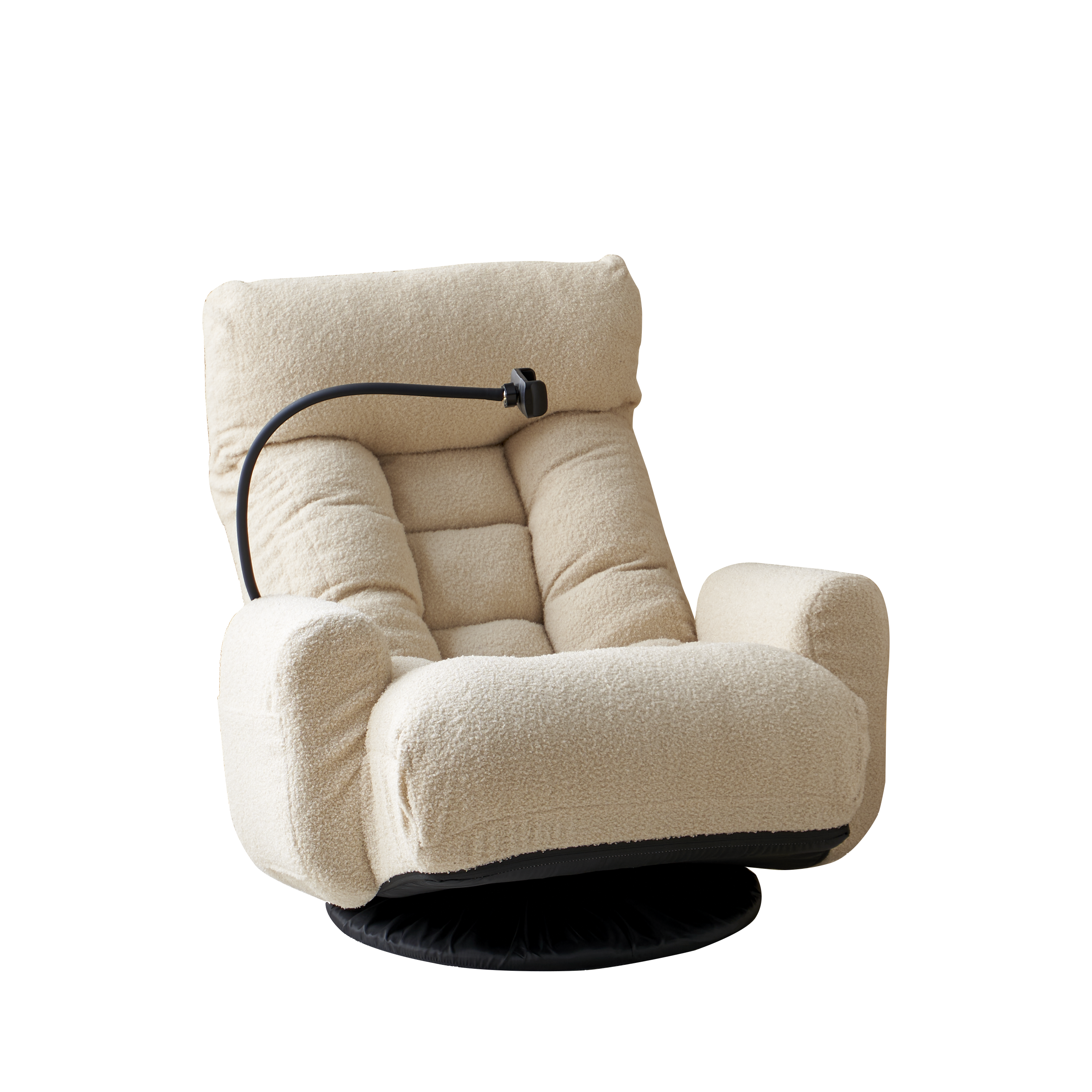 Adjustable head and waist, game chair, lounge chair in the living room, 360 degree rotatable sofa chair,Rotatable seat Leisure Chair deck chair