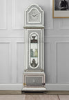 ACME Noralie GRANDFATHER CLOCK W/LED Mirrored & Faux Diamonds AC00347