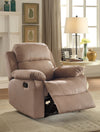 ACME Parklon Recliner (Motion) in Brown Microfiber 59468