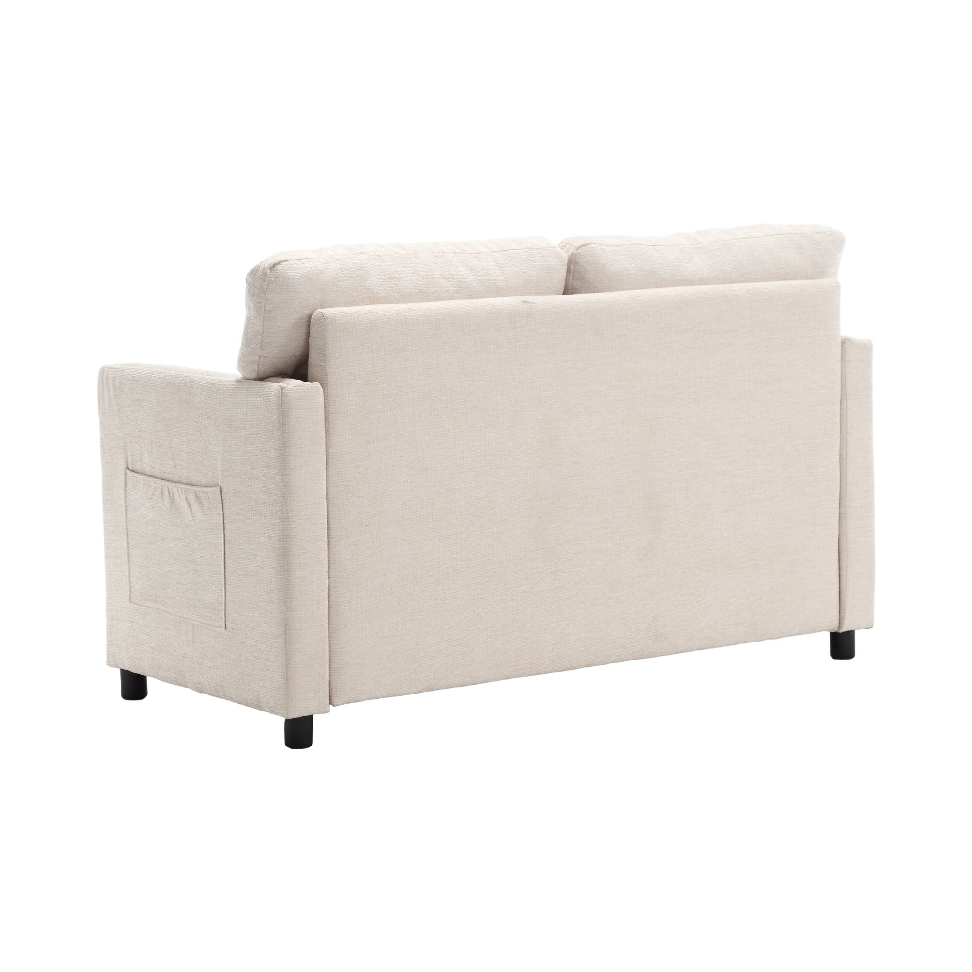 UNITED Modern chenille Fabric Loveseat, 2-Seat Upholstered Loveseat Sofa Modern Couch