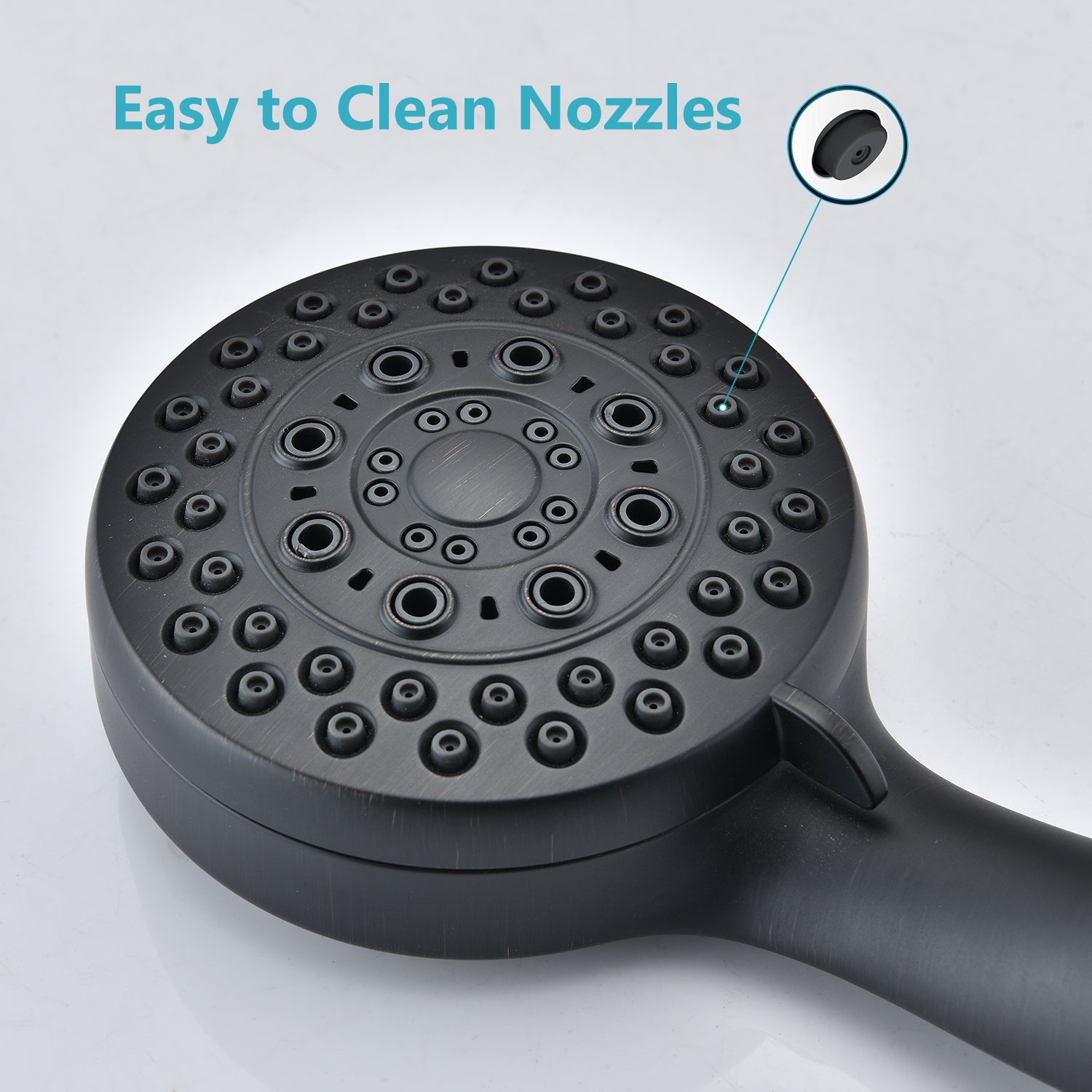 Handheld Shower Head with Hose High Pressure Shower Heads, Oil Rubbed Bronze