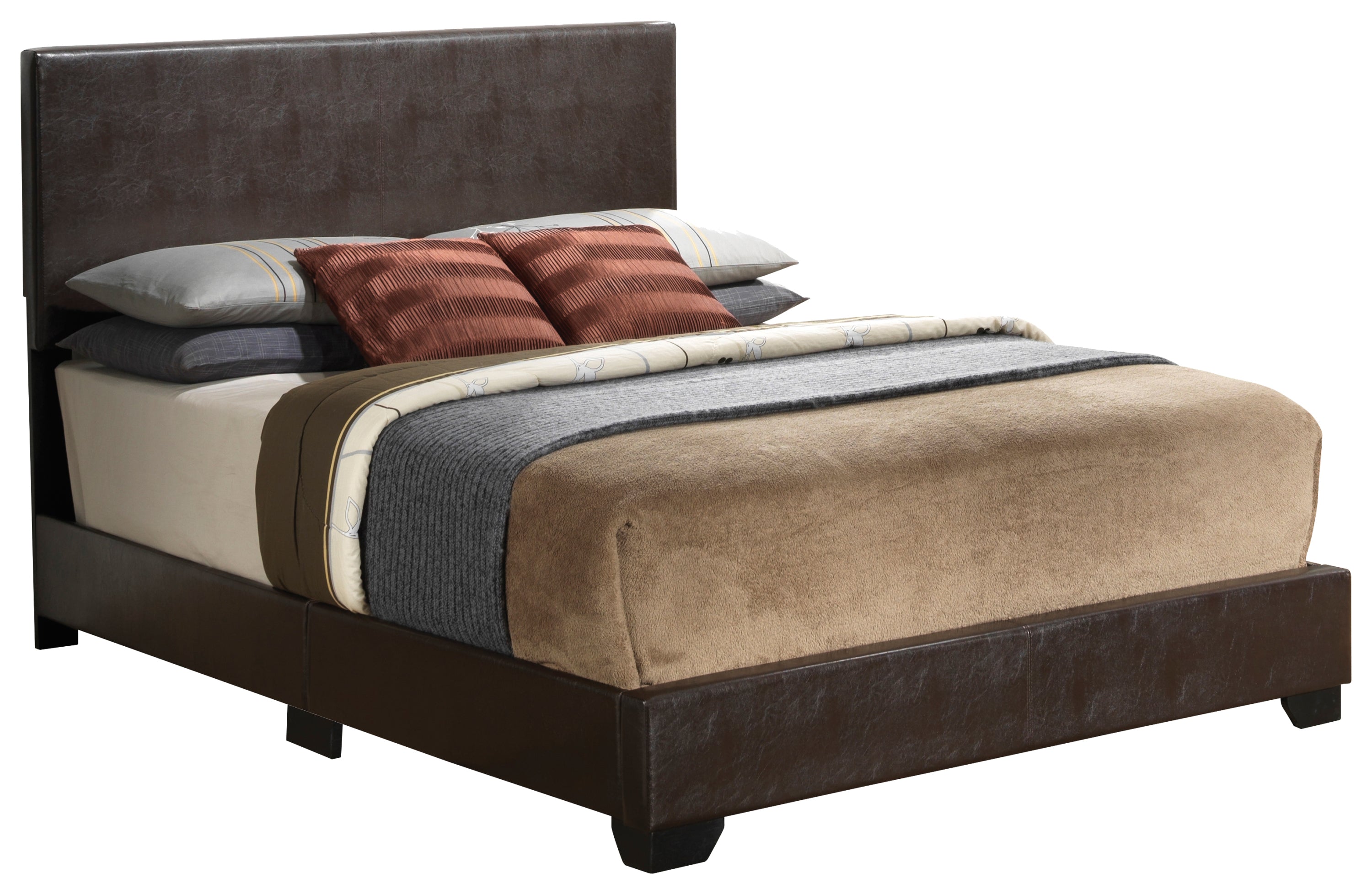 Cappuccino Casual Full Bed For Cozy Spaces