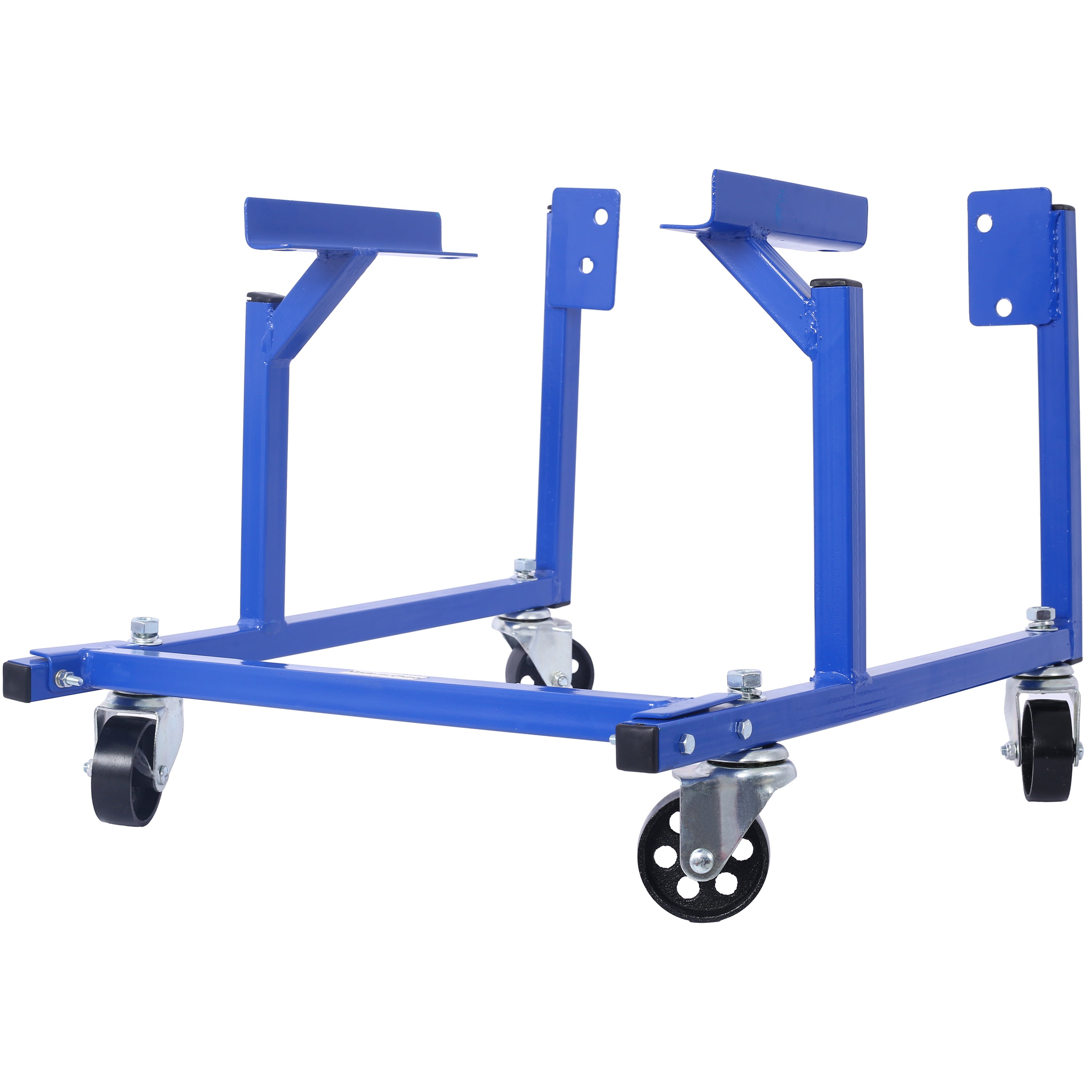 Engine Cradle with Wheels Powder Coat 3in Heavy Duty Steel Construction Wheels 1000 LBS Capacity Storage Hardware Included Easy Assembly(Small Block Ford)