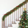 72'' in. Lighted Faux Spruce Garland 2PCS