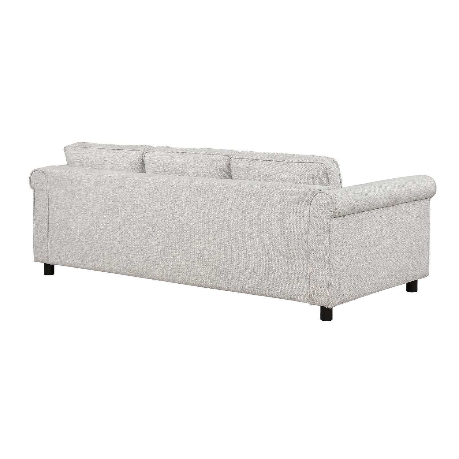 89.37inch 3 Seats Upholstered Sofa,  Bishop Beige