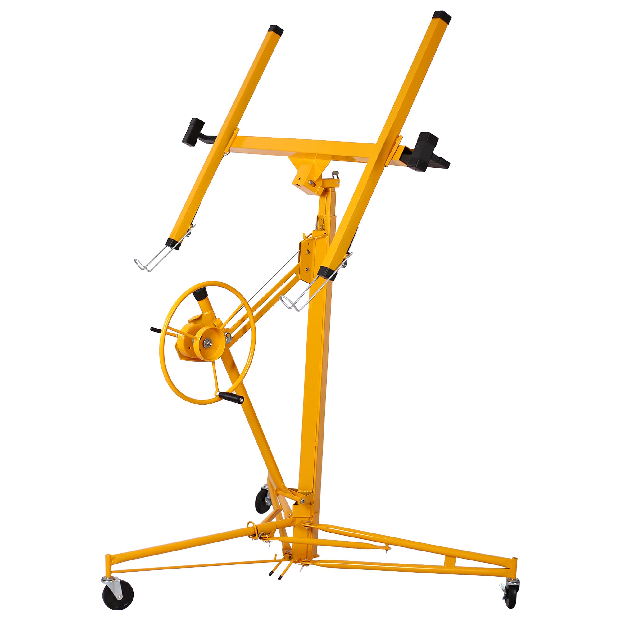 Drywall Panel hoist Drywall Lift Rolling Panel Hoist Jack Lifter 16ft yellow color