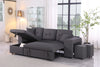 Daniel Upholstered Reversible Sectional with pull out loveseat