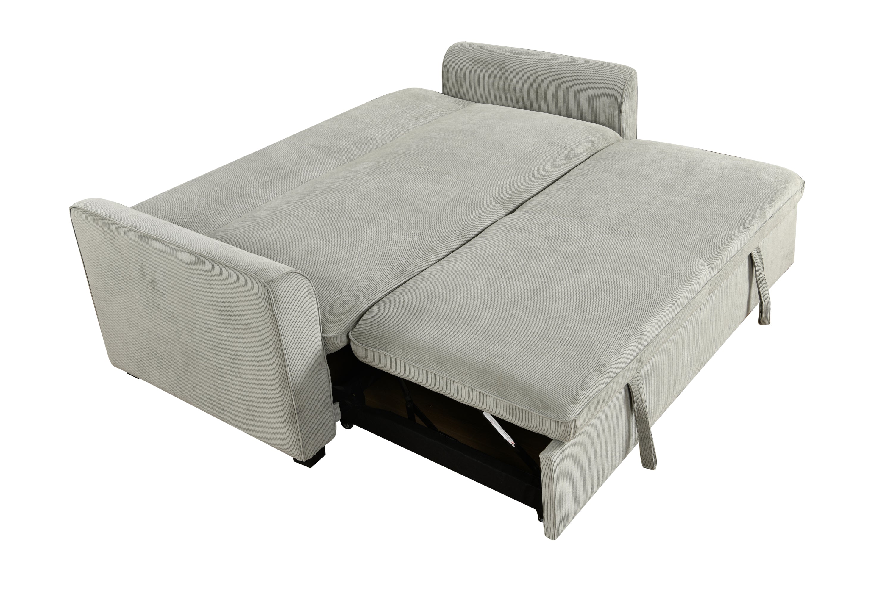 78 Inch 3 in 1 Convertible Sleeper Sofa Bed, Modern Fabric Loveseat Futon Sofa Couch w/Pullout Bed, Small Love Seat Lounge Sofa w/Reclining Backrest, Furniture for Living Room,Light Grey