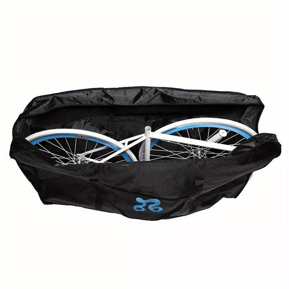 26-29"Bike Travel Bag Transport Case Luggage Carry Folding Bicycle Storage Black