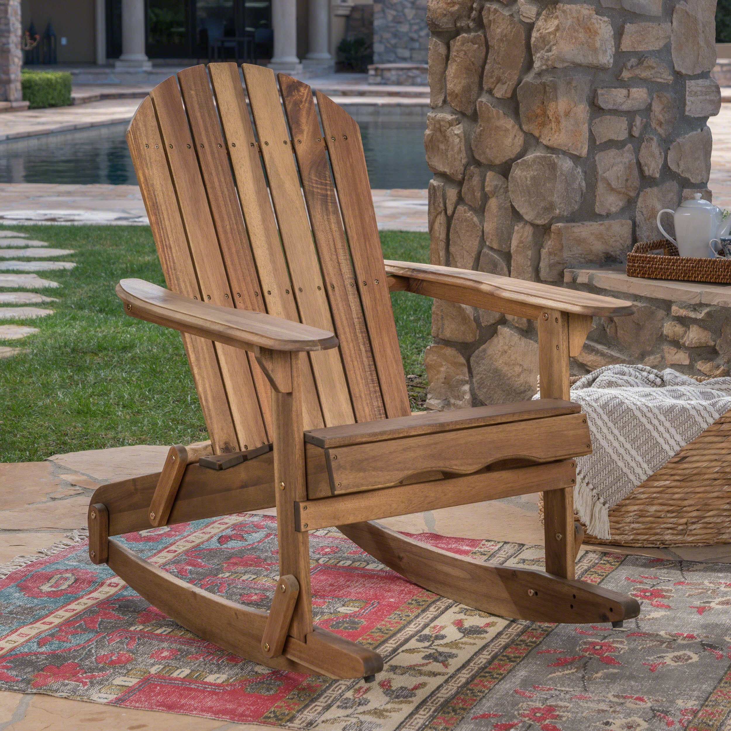 MALIBU ADIRONDACK ROCKING CHAIR