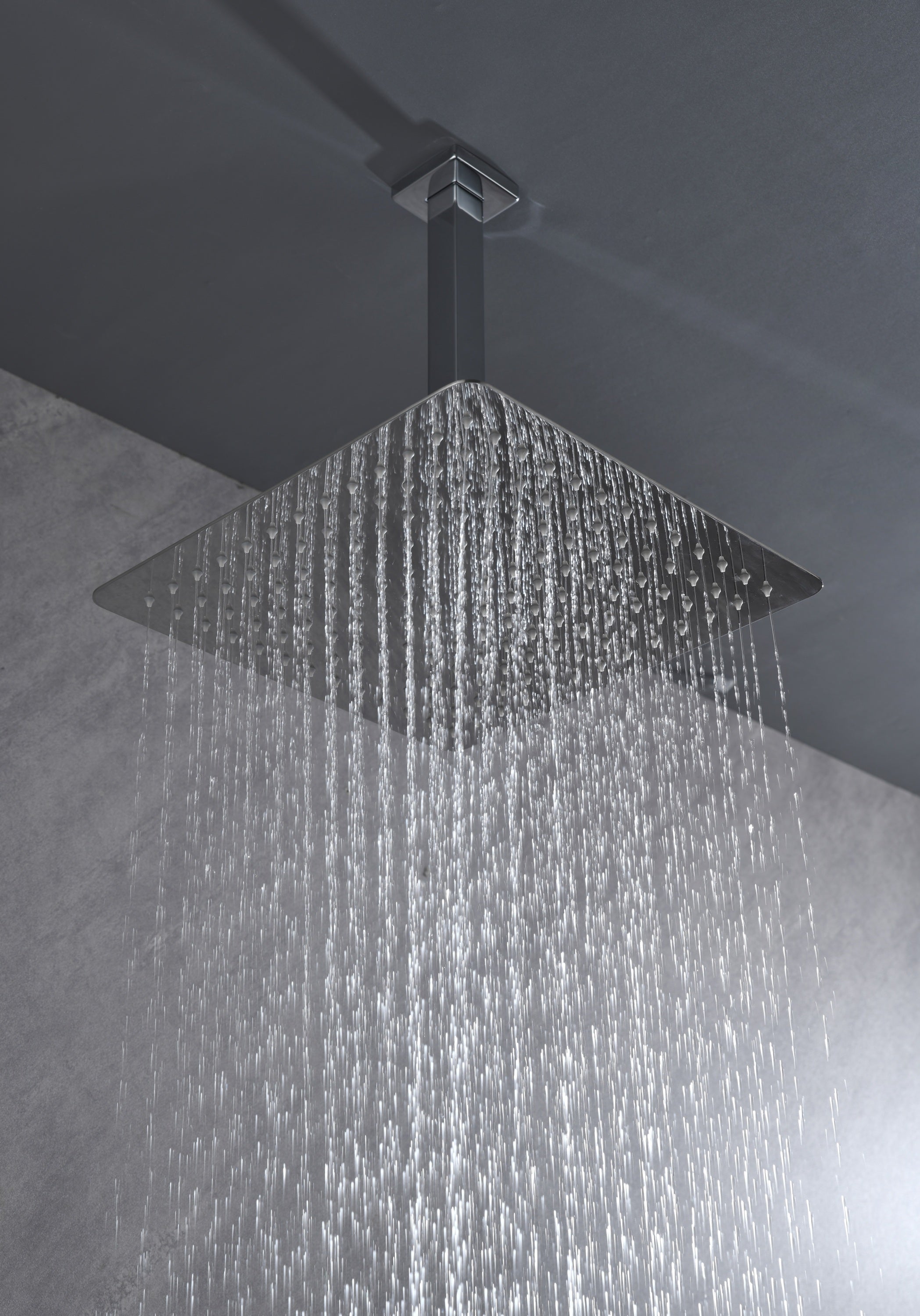 Rain Shower HeadLarge Rainfall Shower Head Made of 304 
Stainless Steel - Perfect Replacement
For Your Bathroom Showerhead