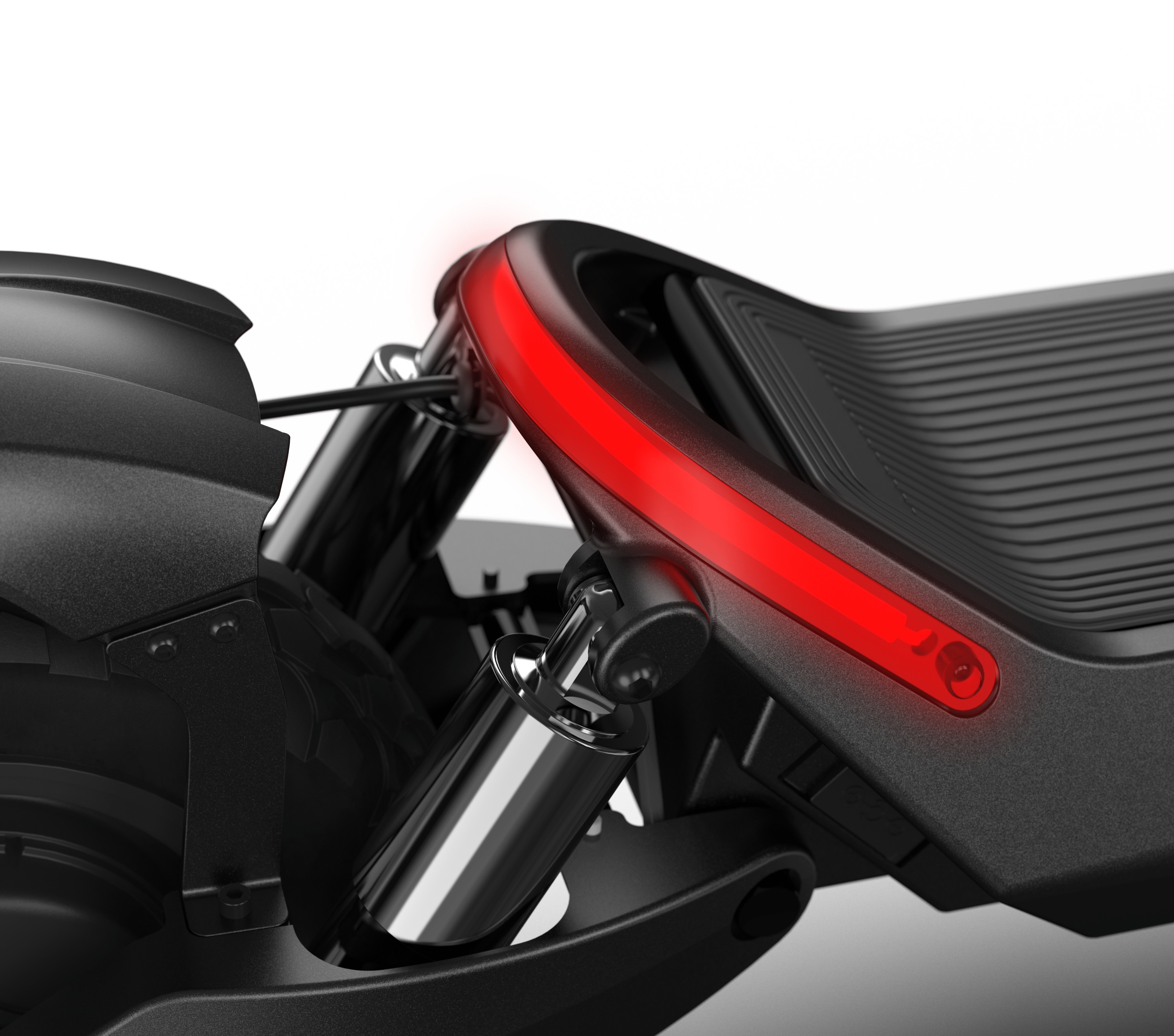 Super Electric Scooter w/31 mi Max Range & 37 mph Max Speed - Black