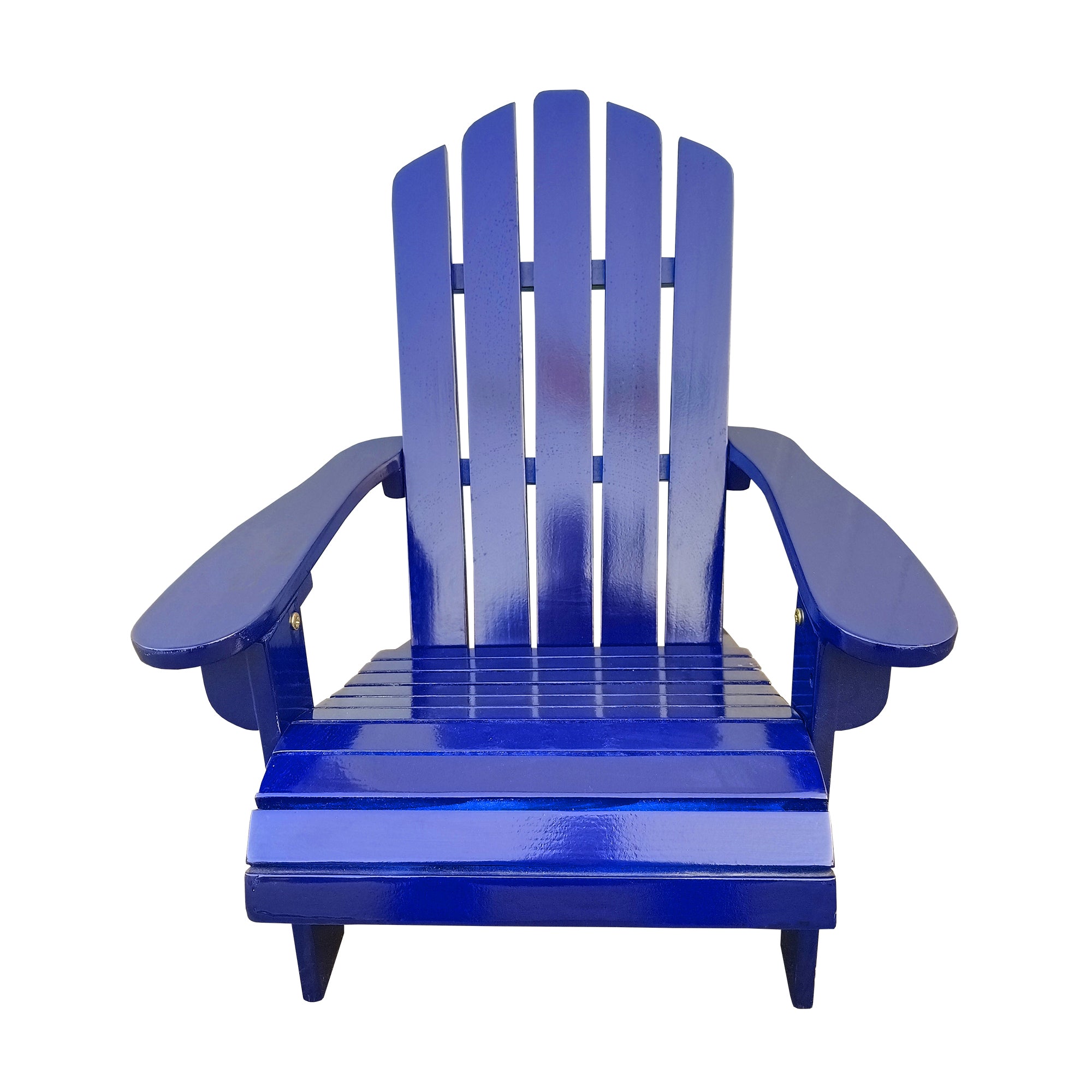 Outdoor or indoor Wood children Adirondack chair,blue