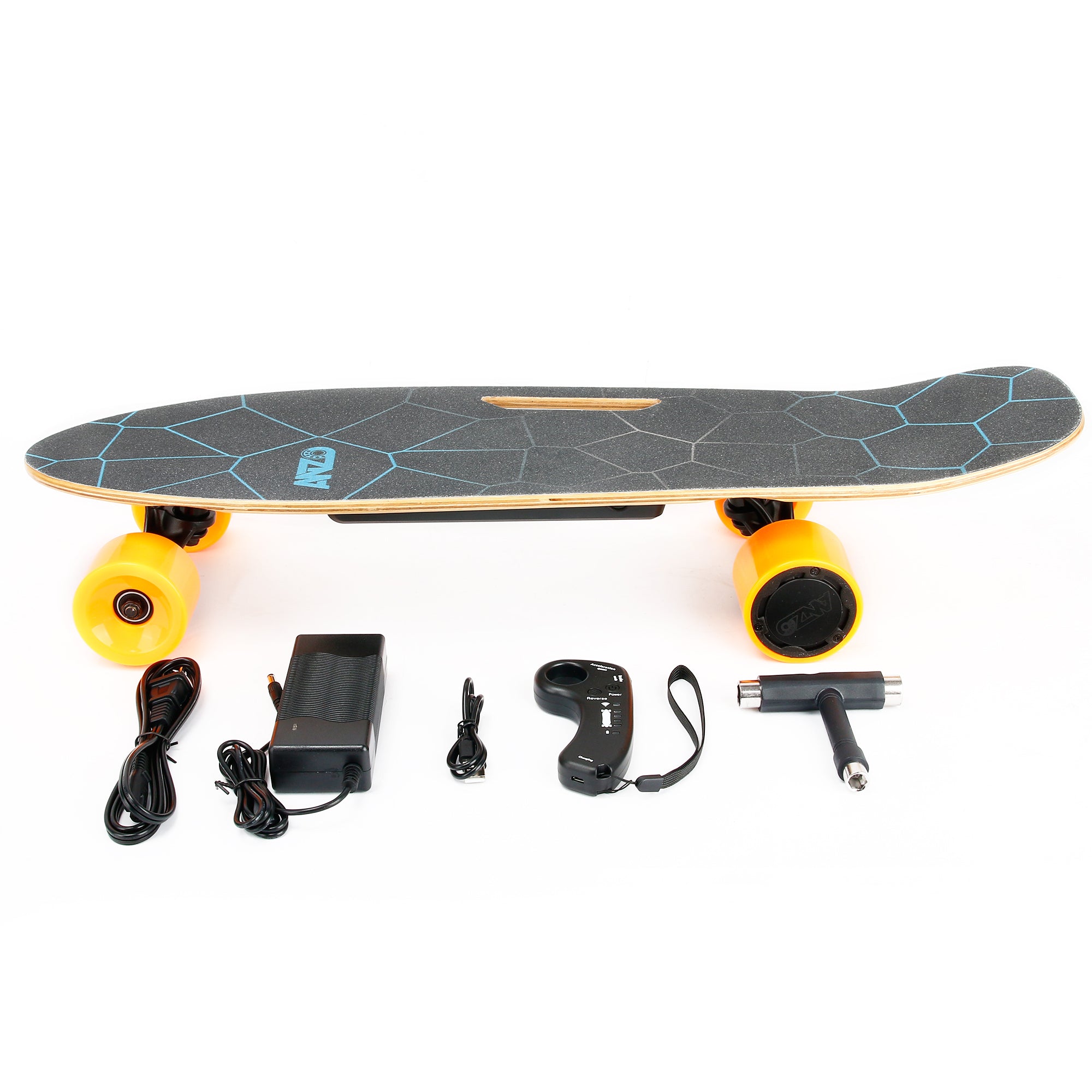 Small Electric Skateboard with Remote Control, 350W, Max 10 MPH, 7 Layers Maple E-Skateboard, load up to 100kg for Adult, Teens, and Kids