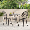 CAMDEN 3PC CAST BISTRO SET W ICE BUCKET