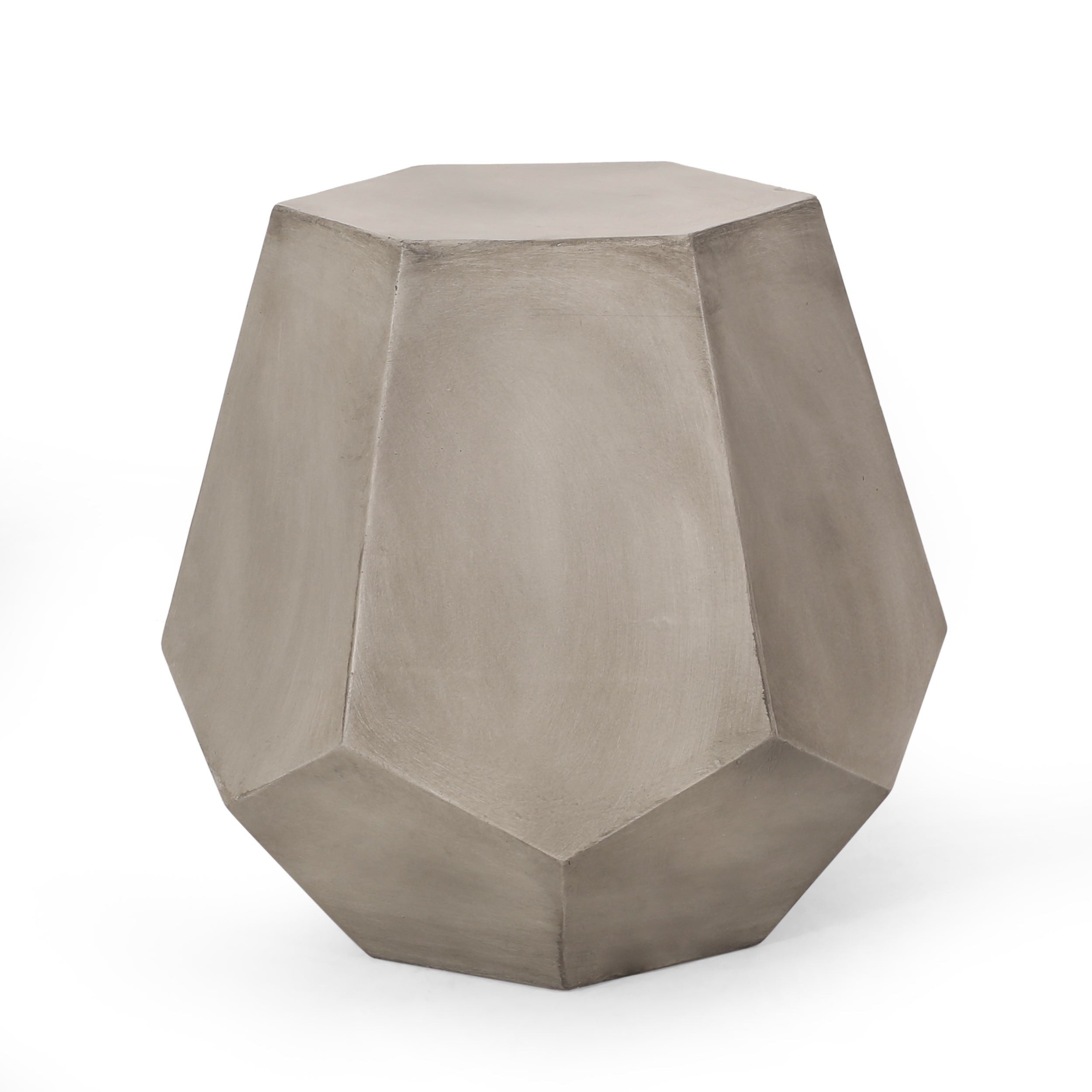 Outdoor CALGARY SIDE TABLE,Light Grey