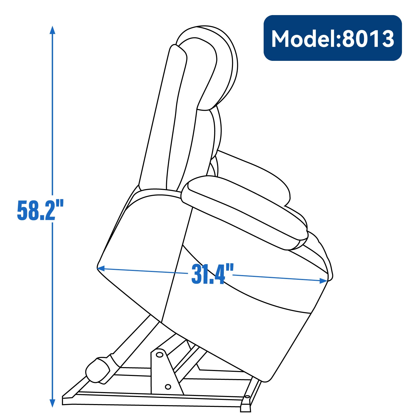 Brown Dual Motor Infinite Position Up to 350 LBS Chenille Power Lift Recliner Chair, Heavy Duty Motion Mechanism with 8-Point Vibration Massage and Lumbar Heating, Dual Cup Holders