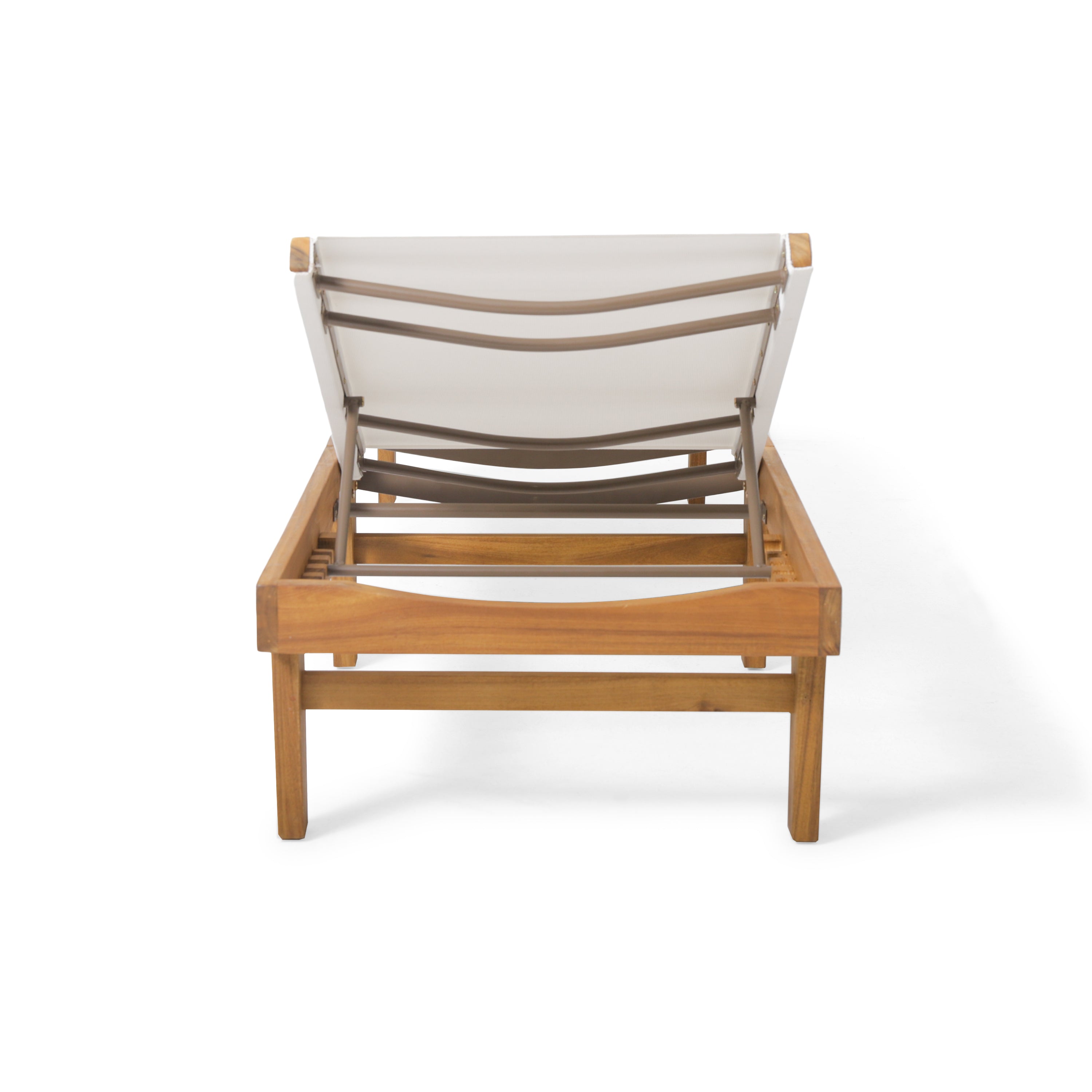 SUMMERLAND CHAISE LOUNGE - WHITE MESH