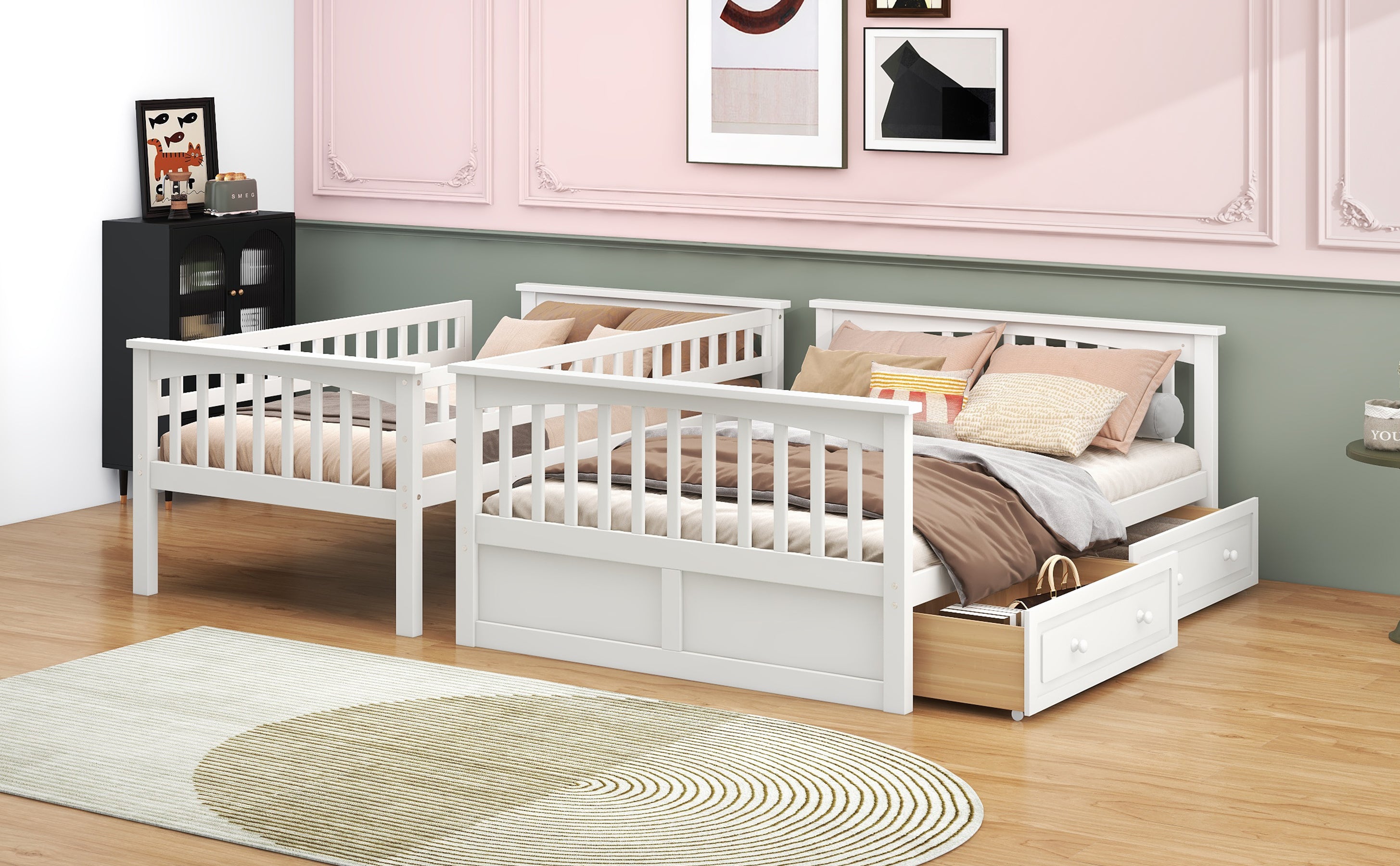 Twin over full bunk bed dimensions and capacities