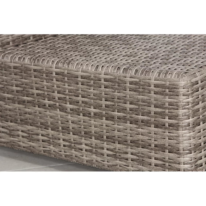 Chic Fully Assembled 66" Wide Outdoor Wicker Loveseat with Plush Cushions – Ideal for Stylish Outdoor Relaxation