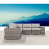 7-Piece Rattan Sectional Sofa Set with Cushions - Fully Assembled