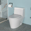 Ceramic One Piece Toilet,Single Flush with Soft Clsoing Seat