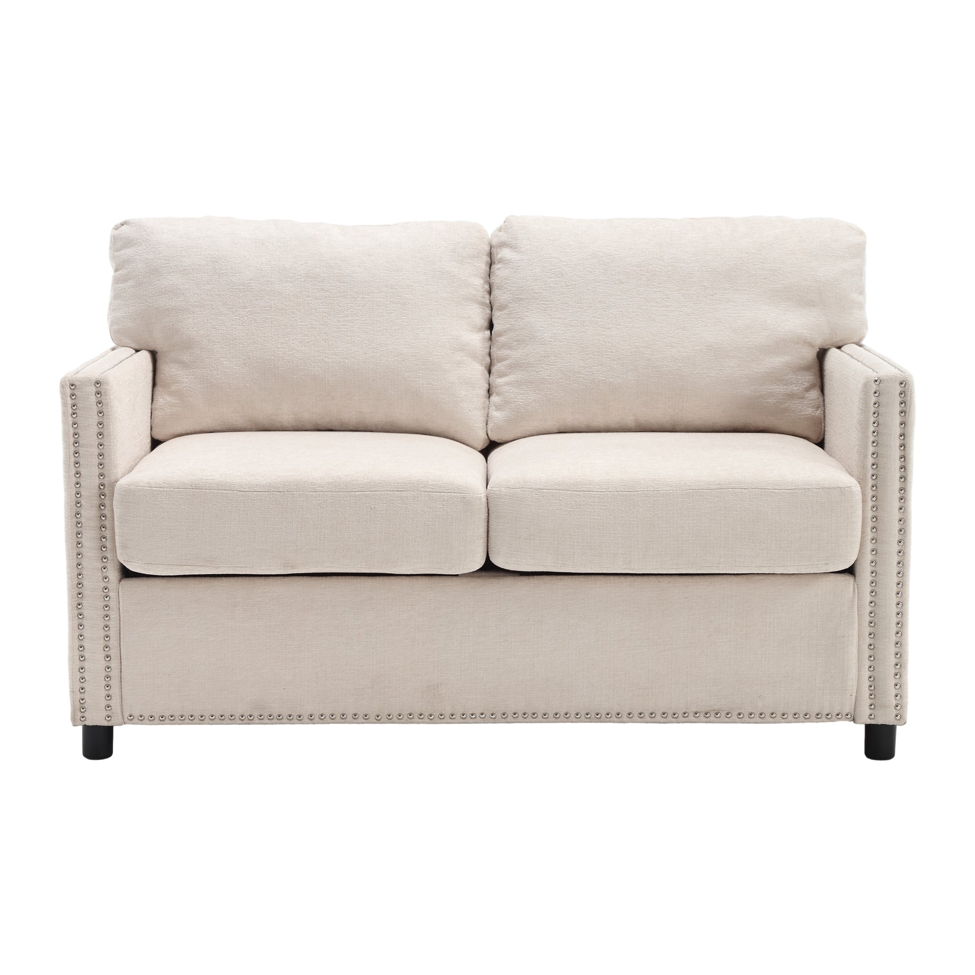 UNITED Modern chenille Fabric Loveseat, 2-Seat Upholstered Loveseat Sofa Modern Couch