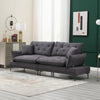 UNITED Linen Sofa , Accent sofa loveseat sofa with metal feet