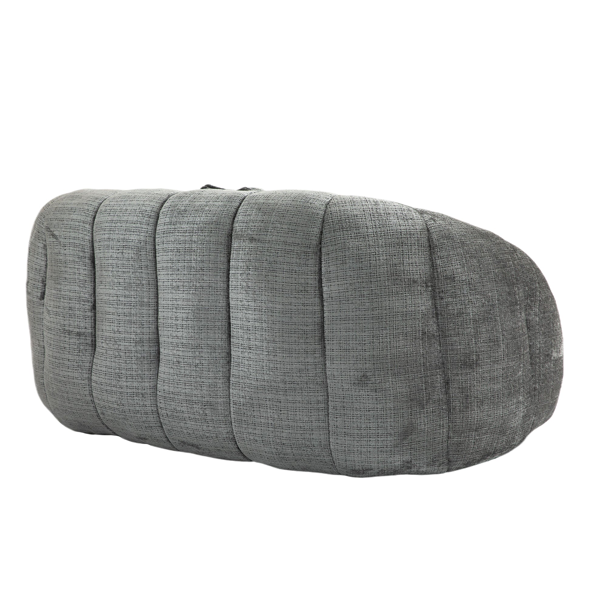 COOLMORE Bean Bag sofa Lazy Sofa Durable Comfort Lounger High Back Bean Bag Chair Couch for Adults and Kids, Indoor & Outdoor, Accent Floor Soft Lounge Chair (Gray chenille)