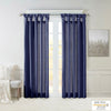 Twist Tab Lined Window Curtain Panel