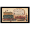 "Primitives & Vintage" by Pam Britton, Ready to Hang Framed Print, Black Frame