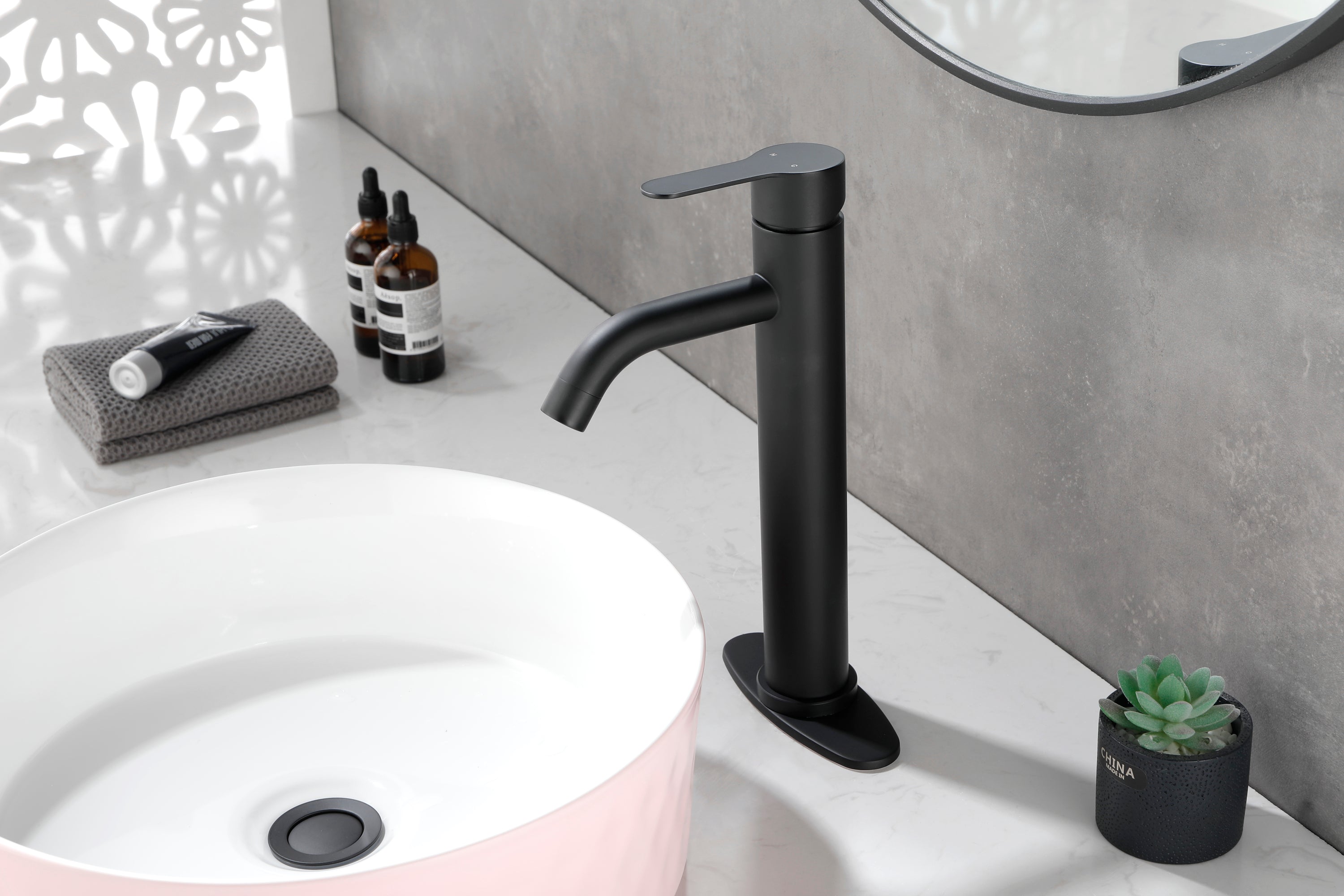 Single Handle Bathroom Vanity Sink Faucet