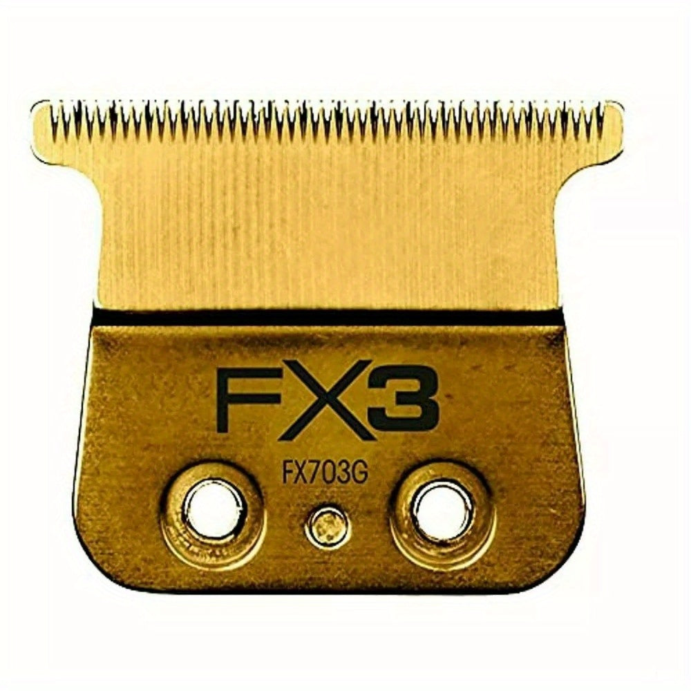 PRO FX703G Tooth Ultra Thin T-Blade Gold Fits FXX3T Trimmer For Men Electric Shaving Gold