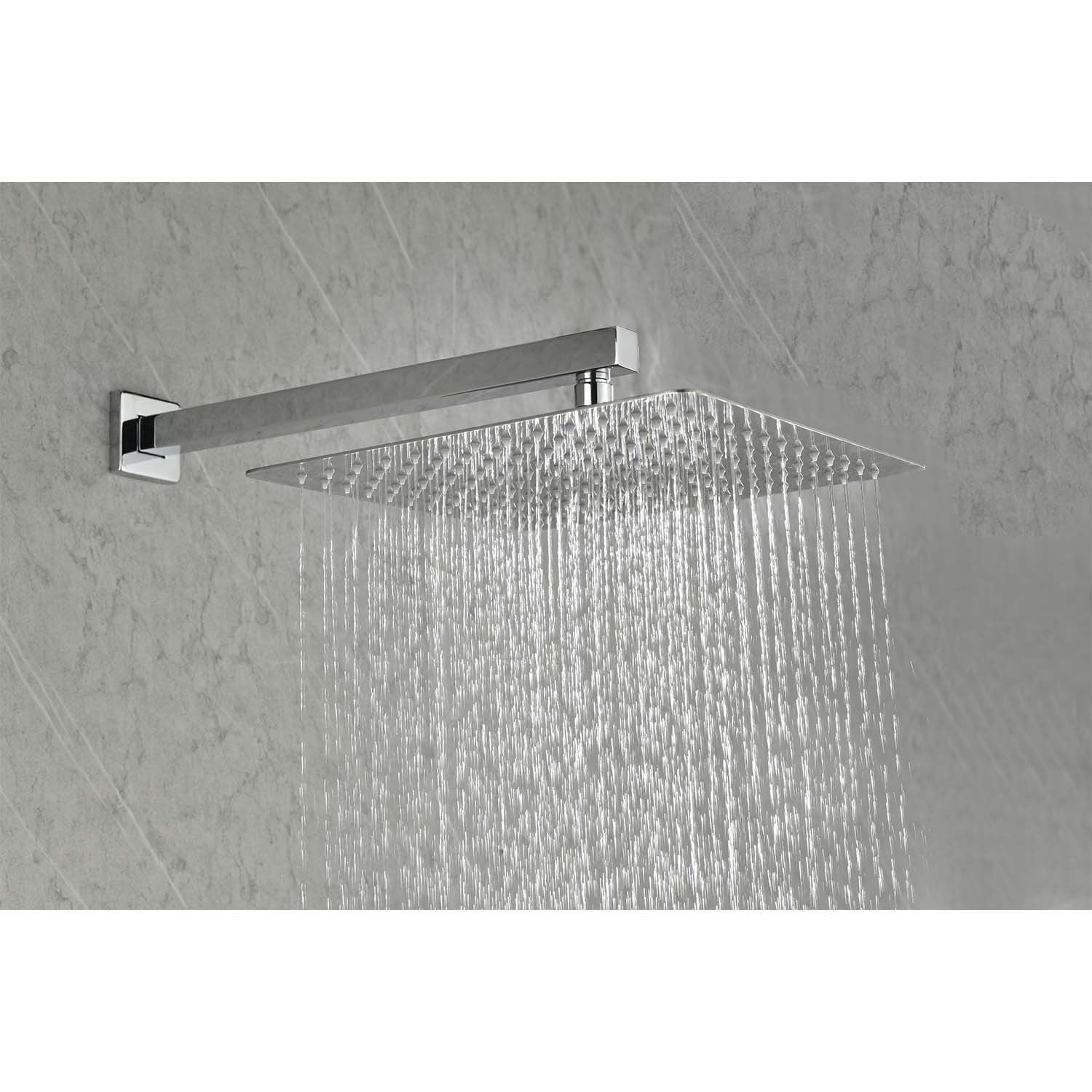 12" Rain Shower Head Systems Wall Mounted Shower