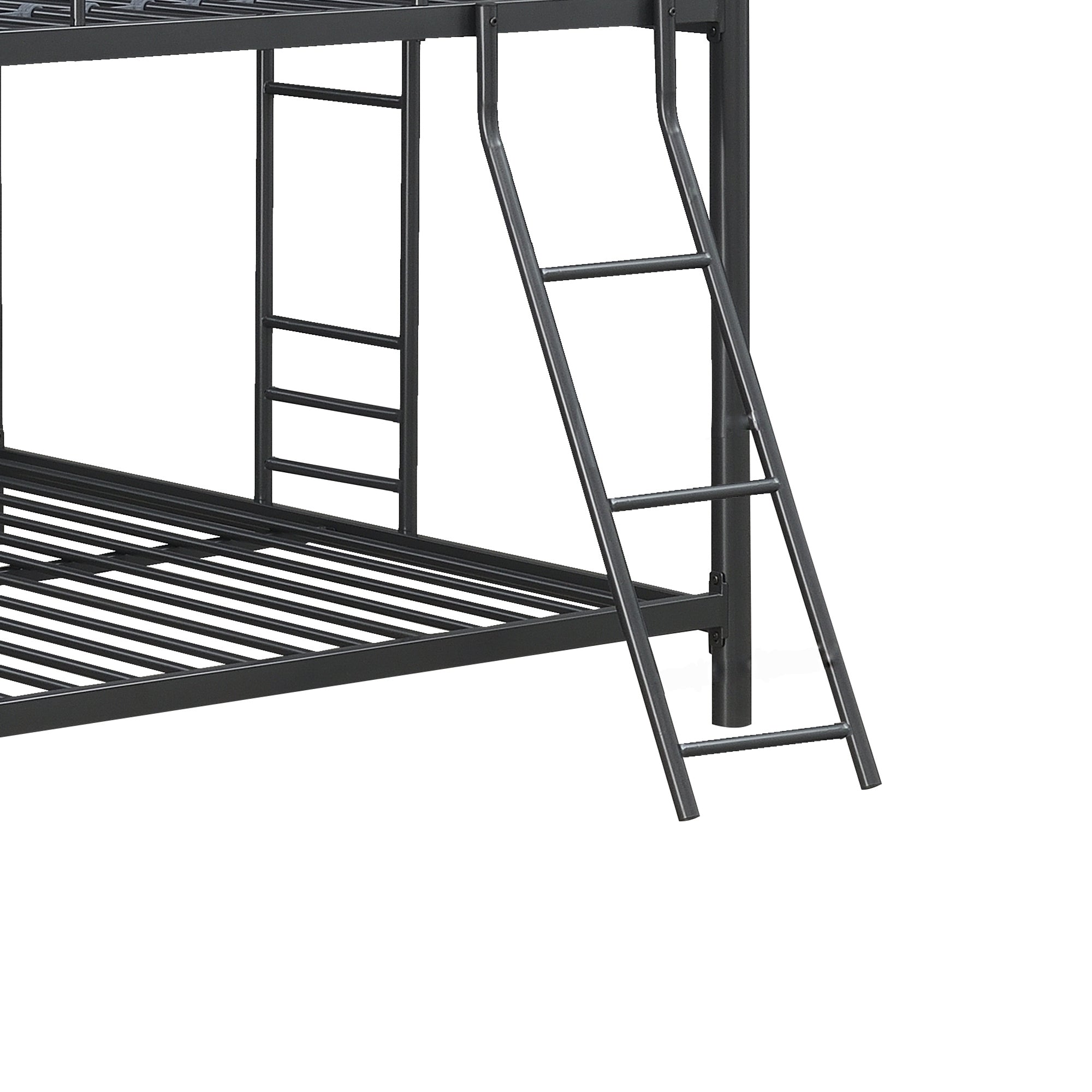 Furniture   Triple Bunk Bed, FULL/FULL/FULL, black