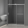 56-60 x 72 in Soft-Close Frameless Sliding Shower Door - 56-60 x 72 in / Brushed Nickel / Soft Close view 1